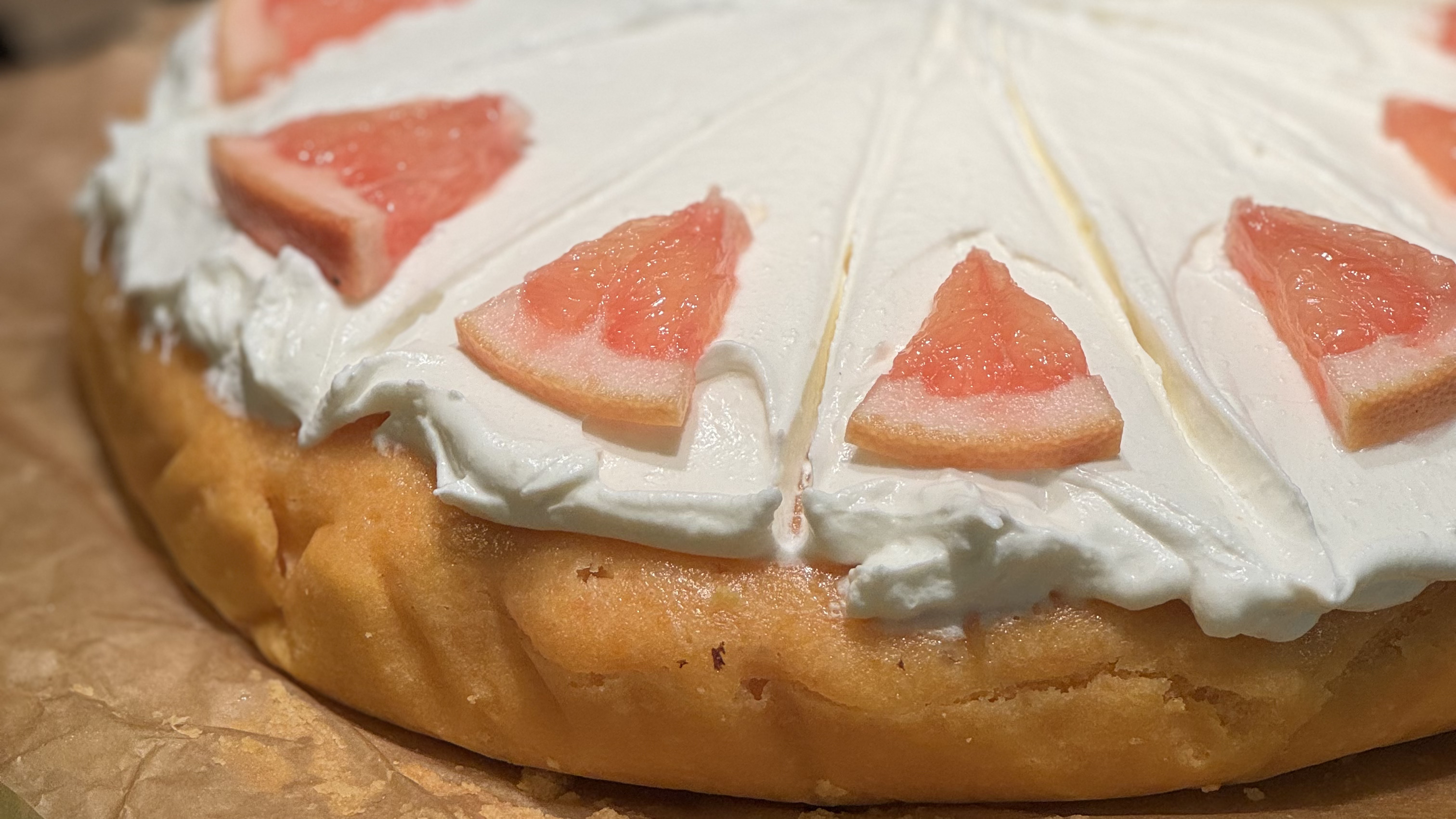 Грейпфрутовый торт