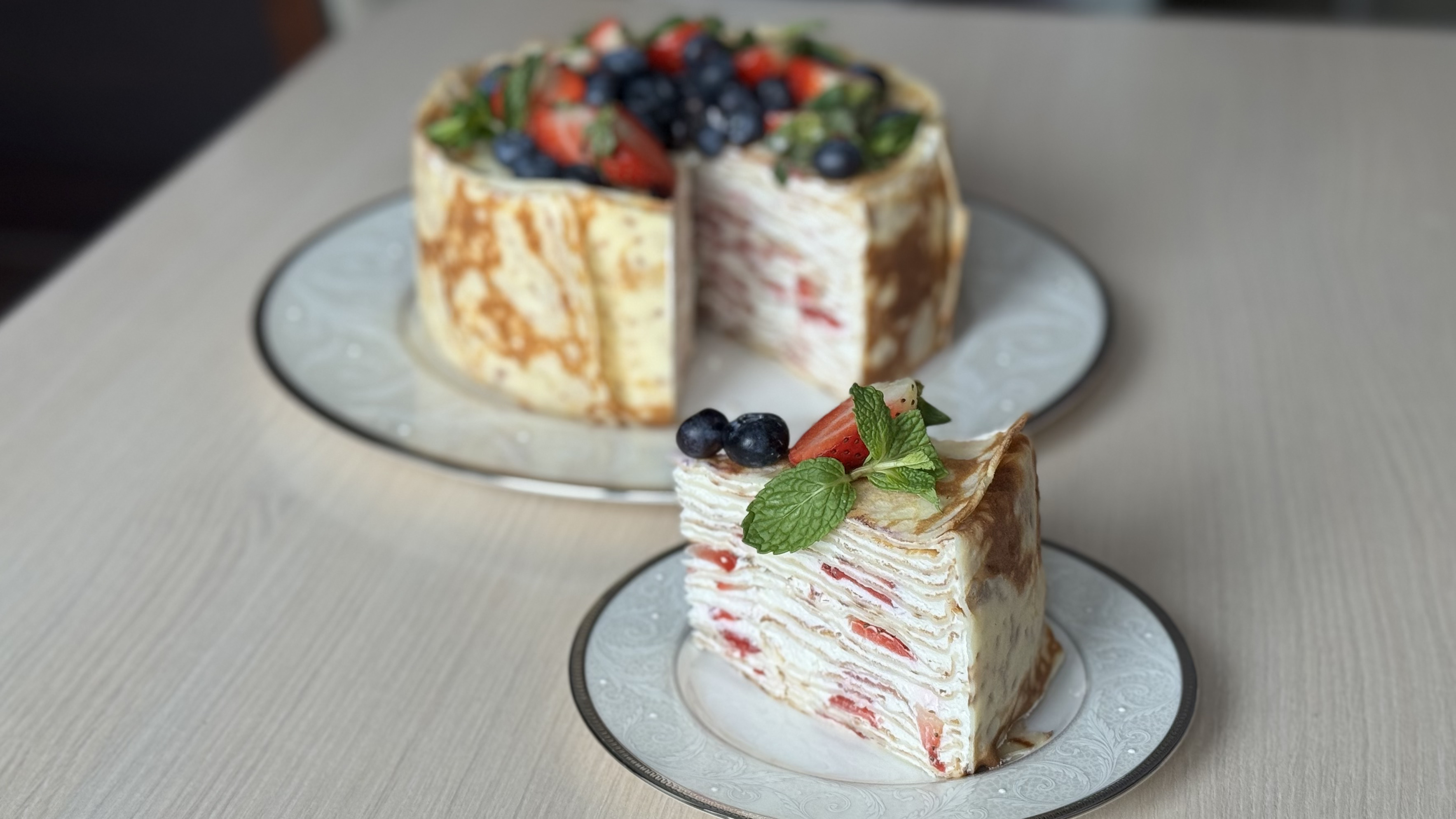 Блинный торт