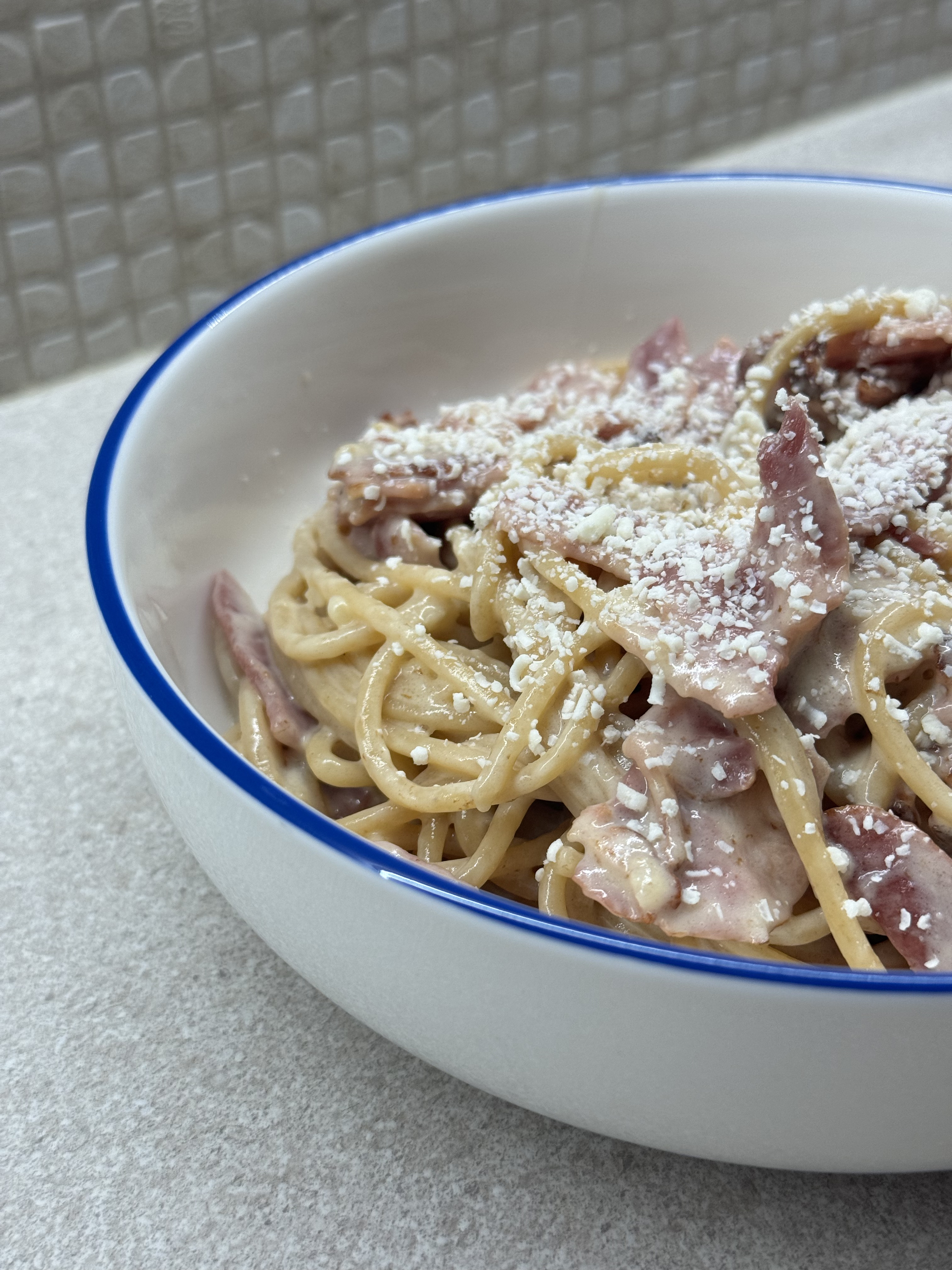 Паста карбонара