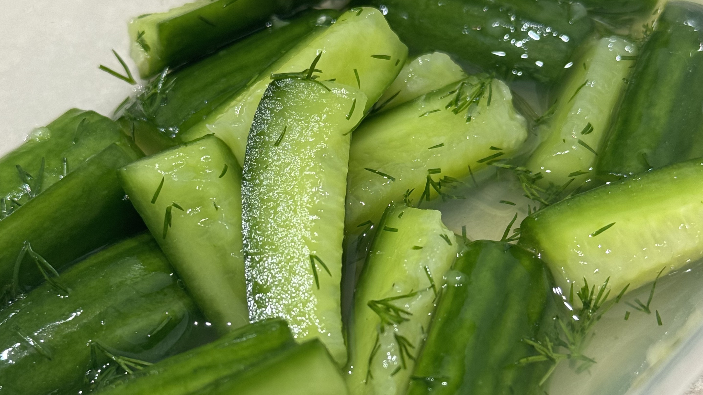 Маринованные огурцы